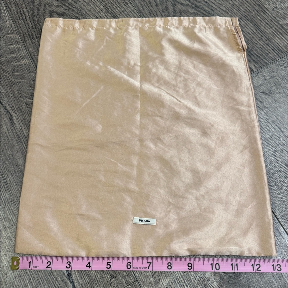 Prada Empty Satin Dust Bag